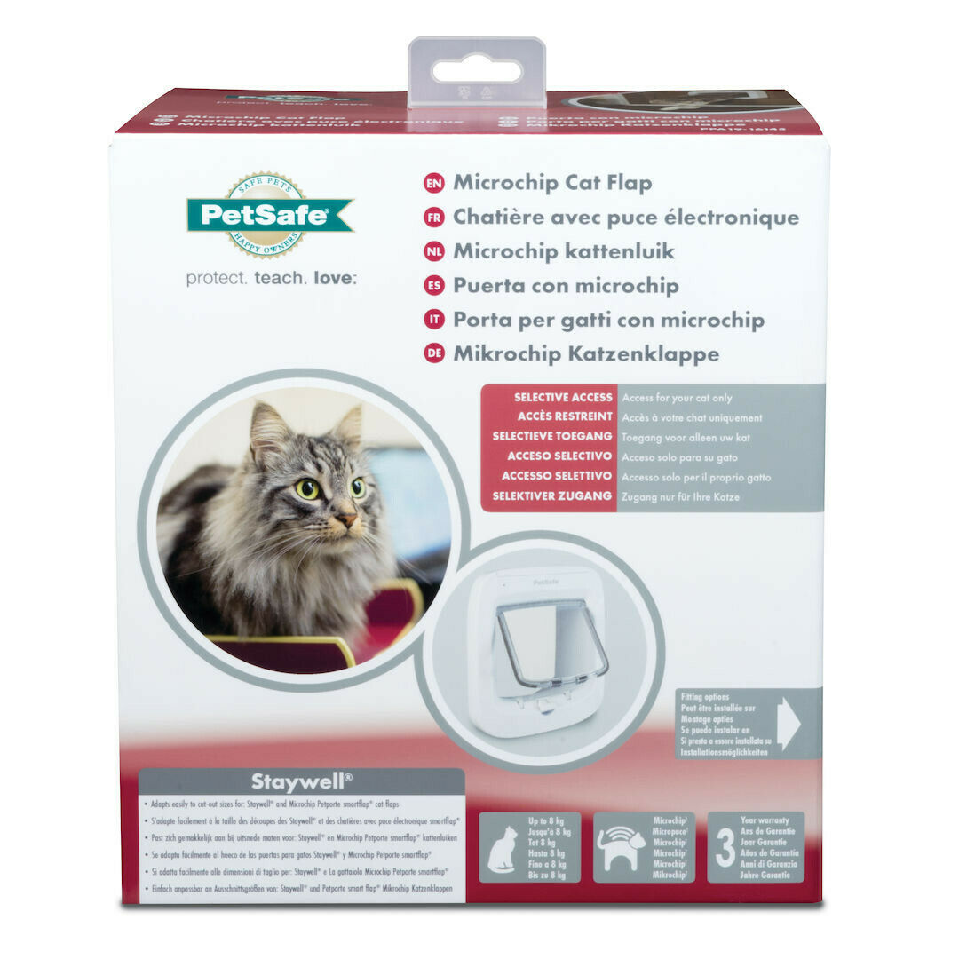 petporte smart flap microchip cat flap